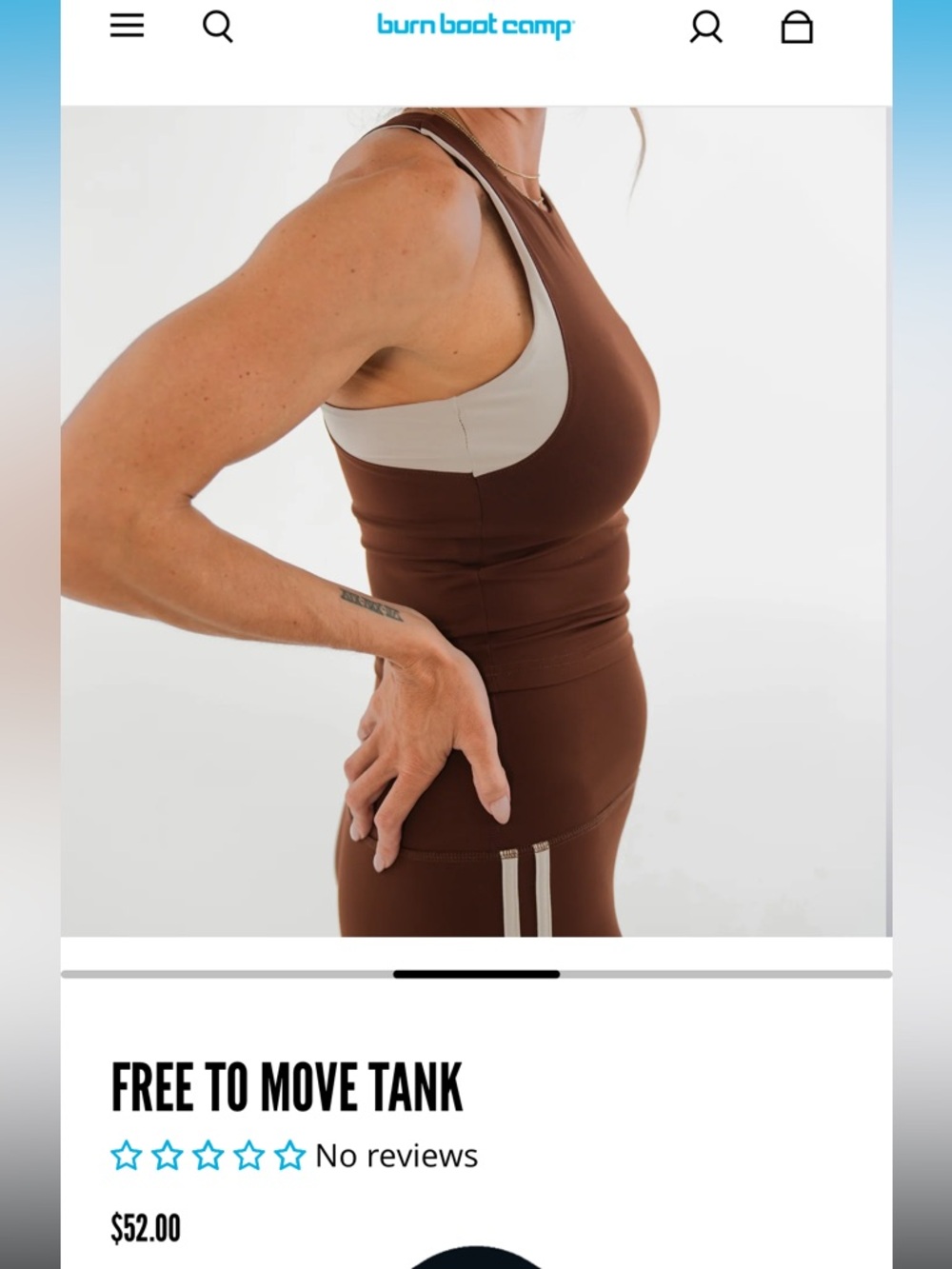 Burn Boot Camp Tank